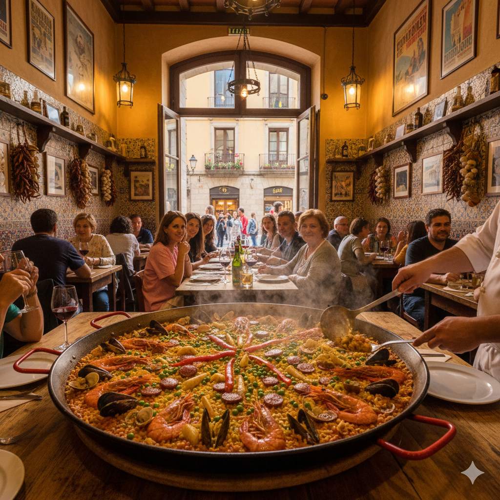 paella à barcelone