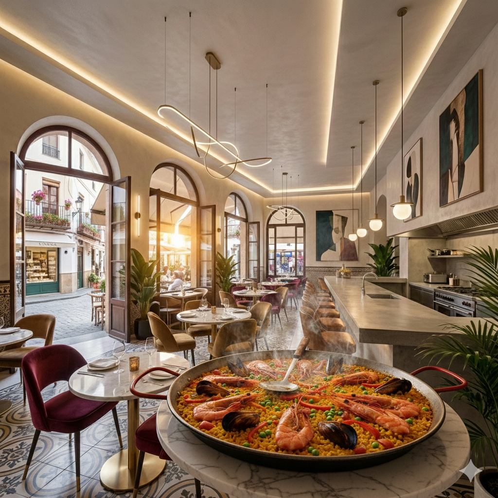 restaurant barcelone spécialiste des paellas